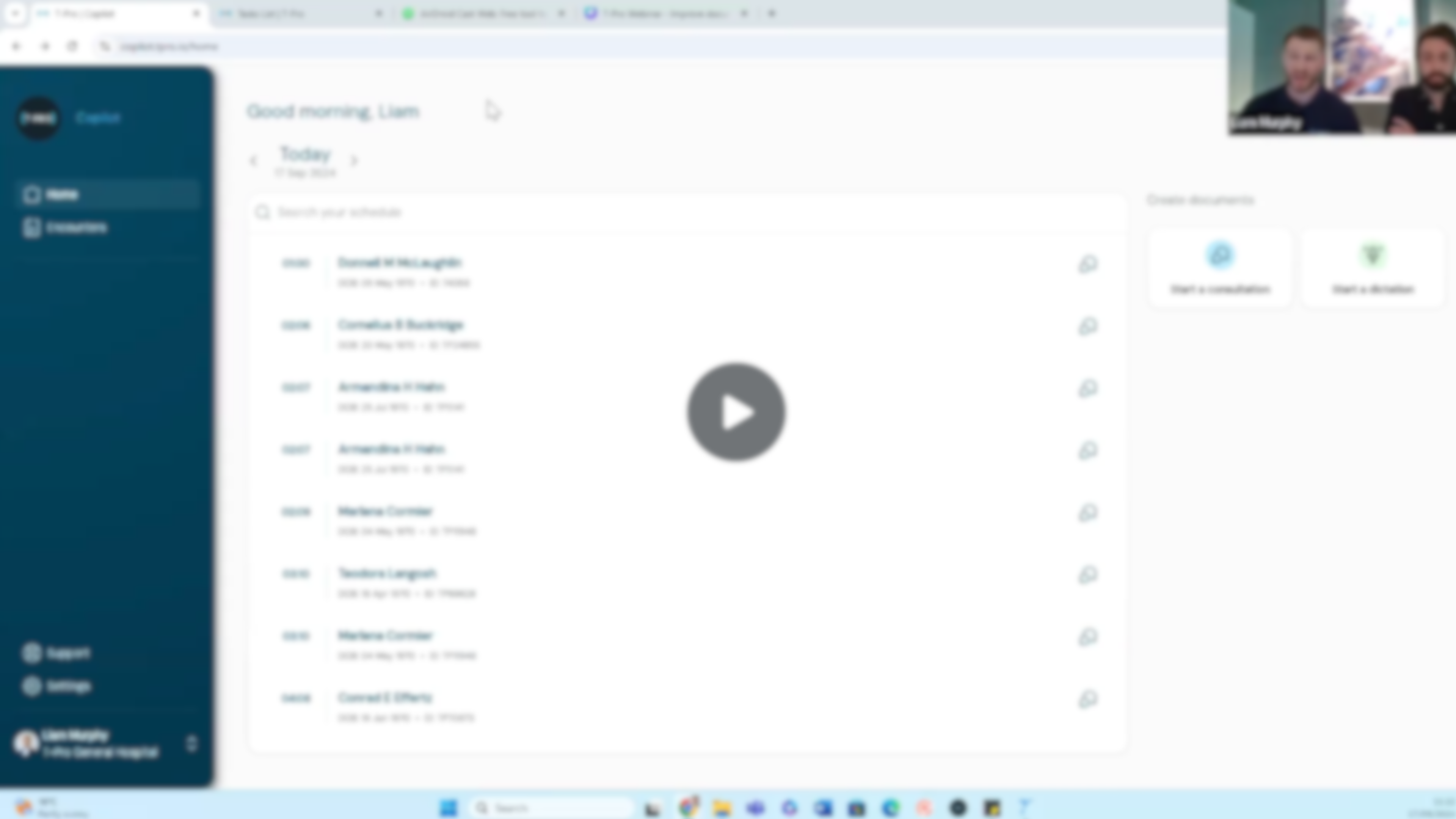 T-Pro Recorded Session - SEP - 2024 Spend time with patients, not paperwork - with flexible speechambient AI